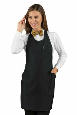 Grembiule Sommelier short nero
