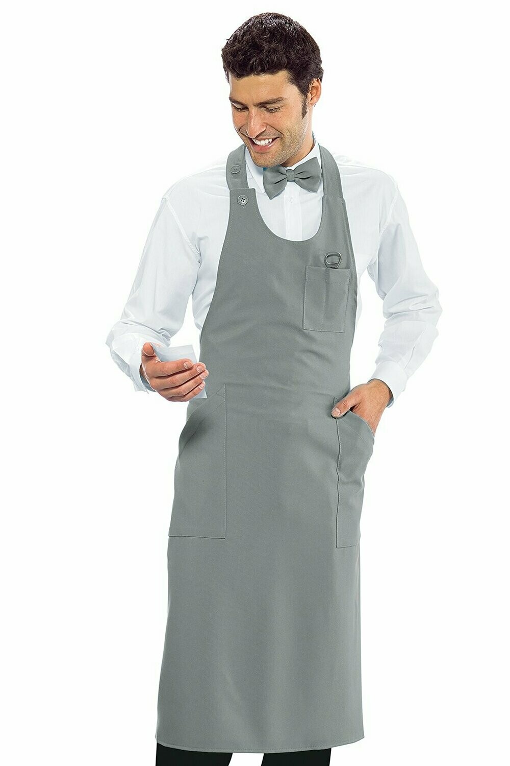 Grembiule Sommelier grigio