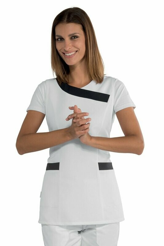 Casacca Malibù bianco + nero