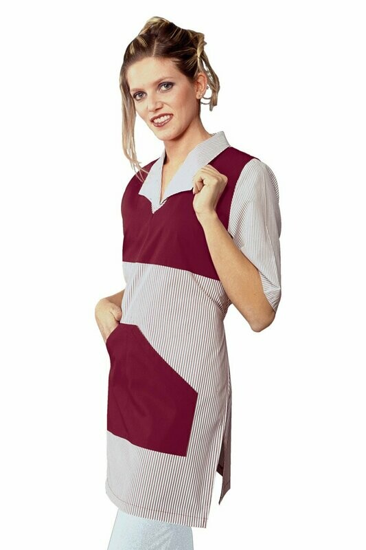 Poncho a V riga bordeaux