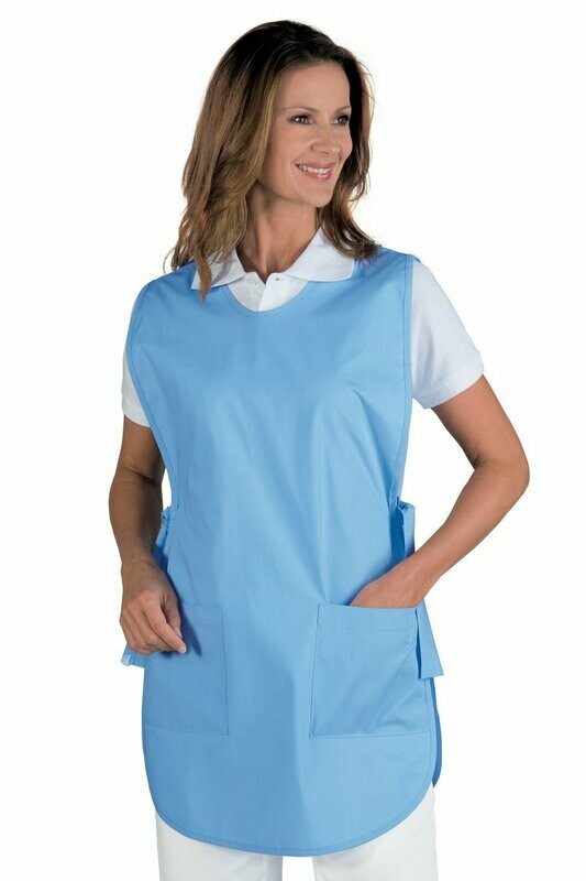Poncho azzurro