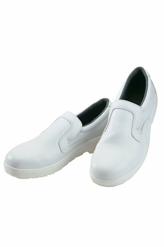 Scarpa con puntale bianco