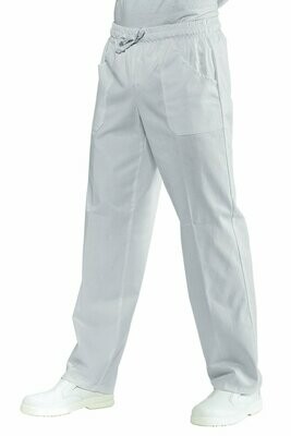 Pantalone con elastico Superdry bianco