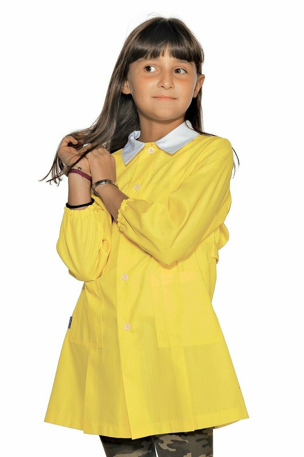Grembiule unisex Pollicino giallo