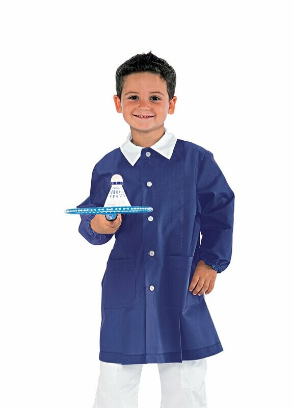 Grembiule unisex Pollicino blu
