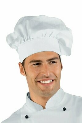 Cappello cuoco bianco