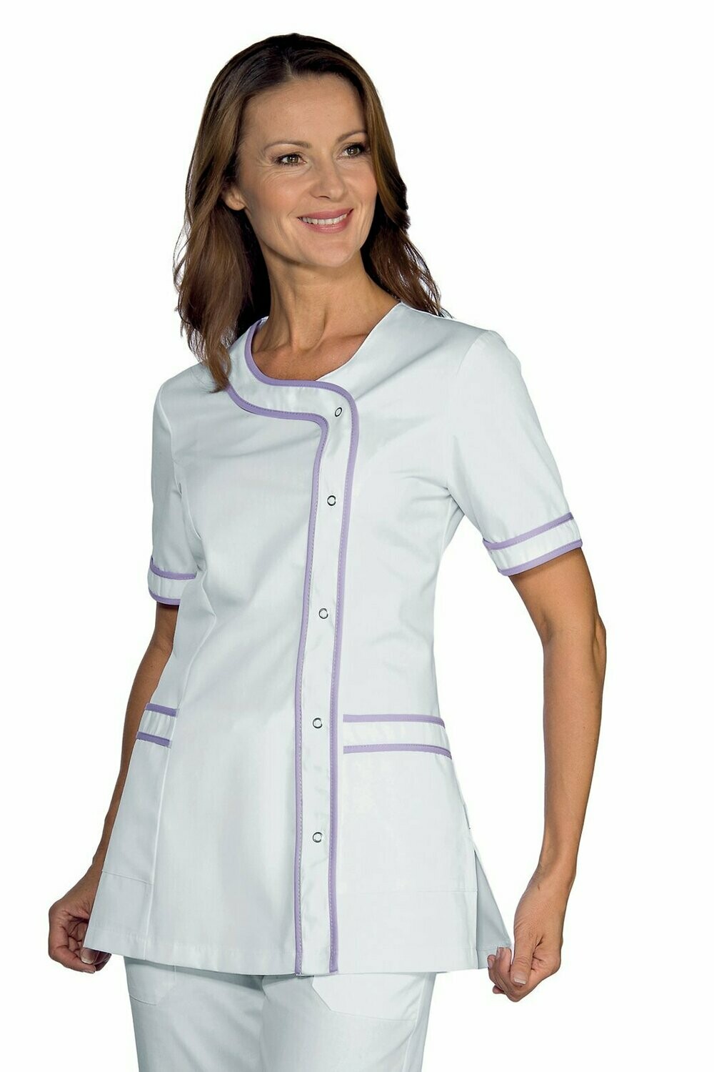 Casacca Brasilia bianco + lilla