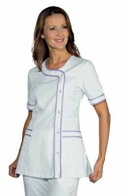 Casacca Brasilia bianco + lilla