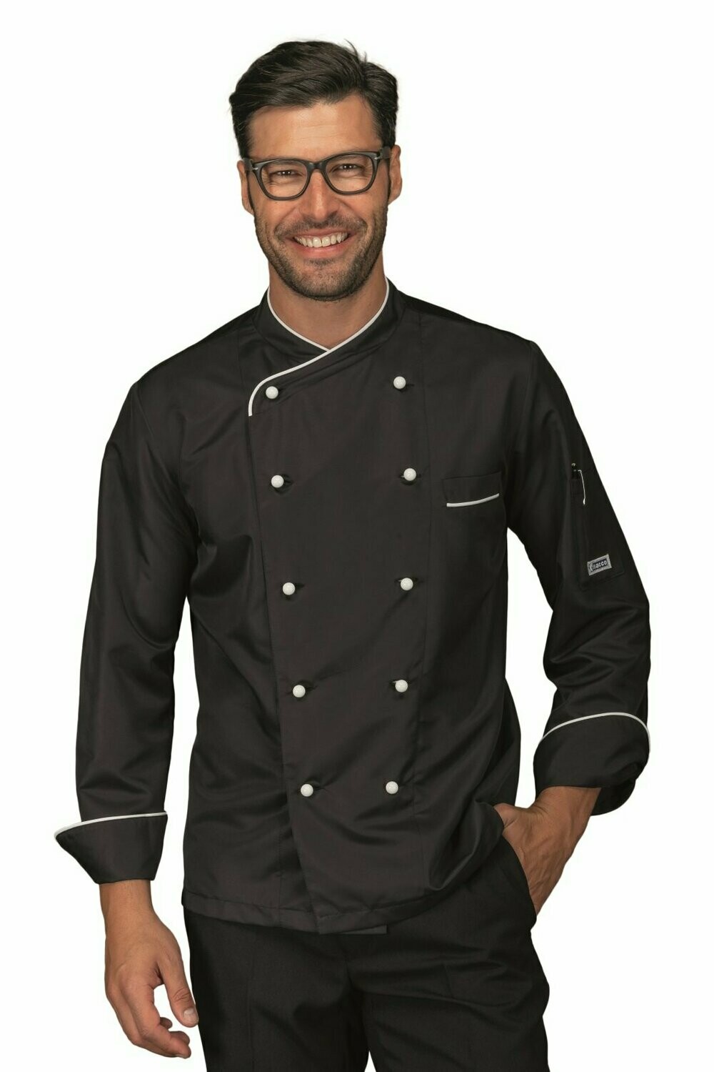 Giacca California slim Superdry  nero + bianco