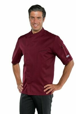 Giacca  Bilbao mezza manica bordeaux