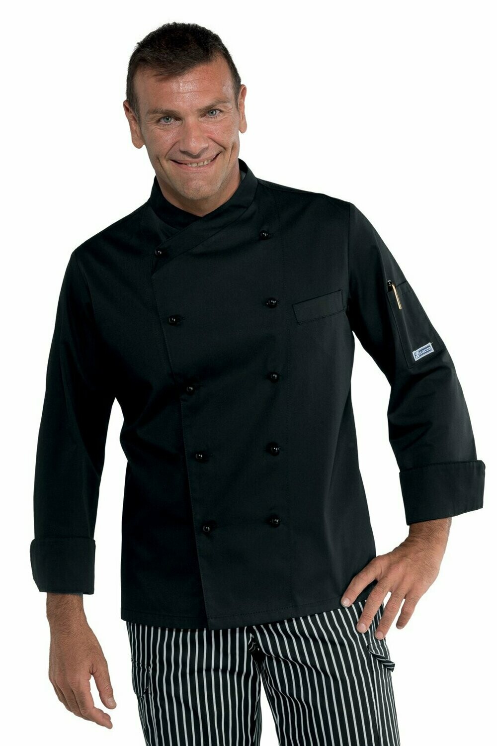 Giacca Panama slim  nero