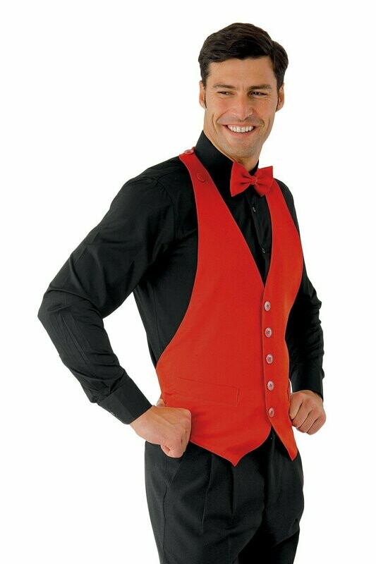 Bolero unisex rosso