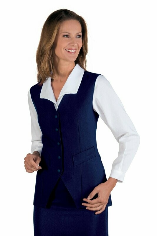 Gilet donna blu