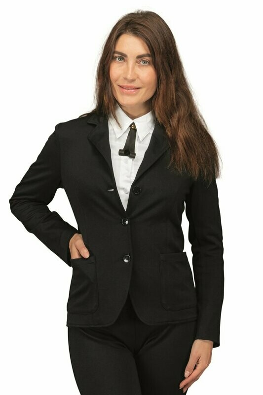 Giacca Maryland donna jersey Milano nero