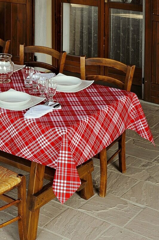 Tovaglia Tartan antimacchia 437