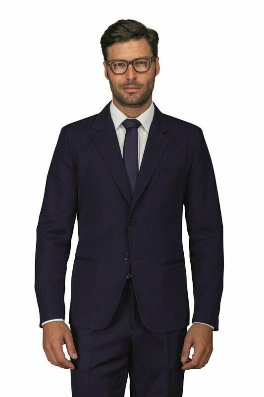 Giacca classica uomo blu
