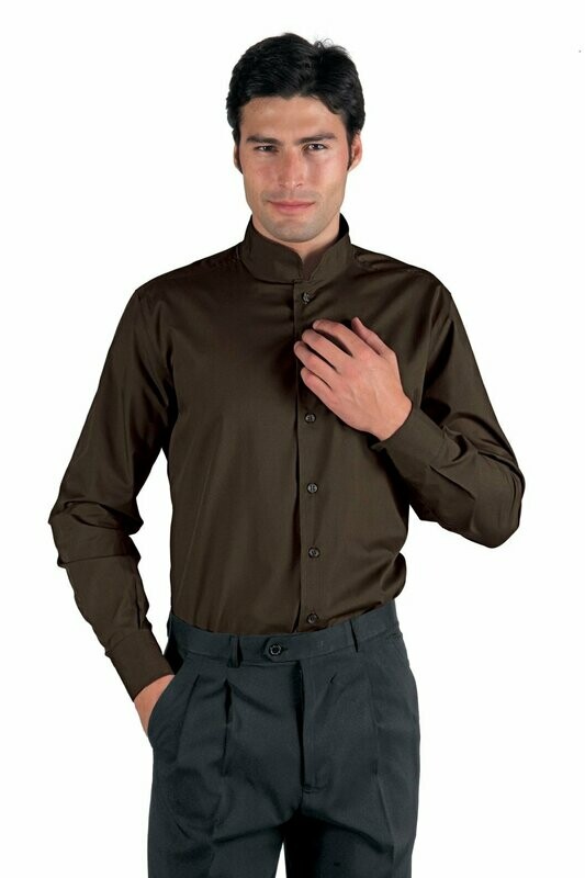 Camicia Dublino unisex  cacao