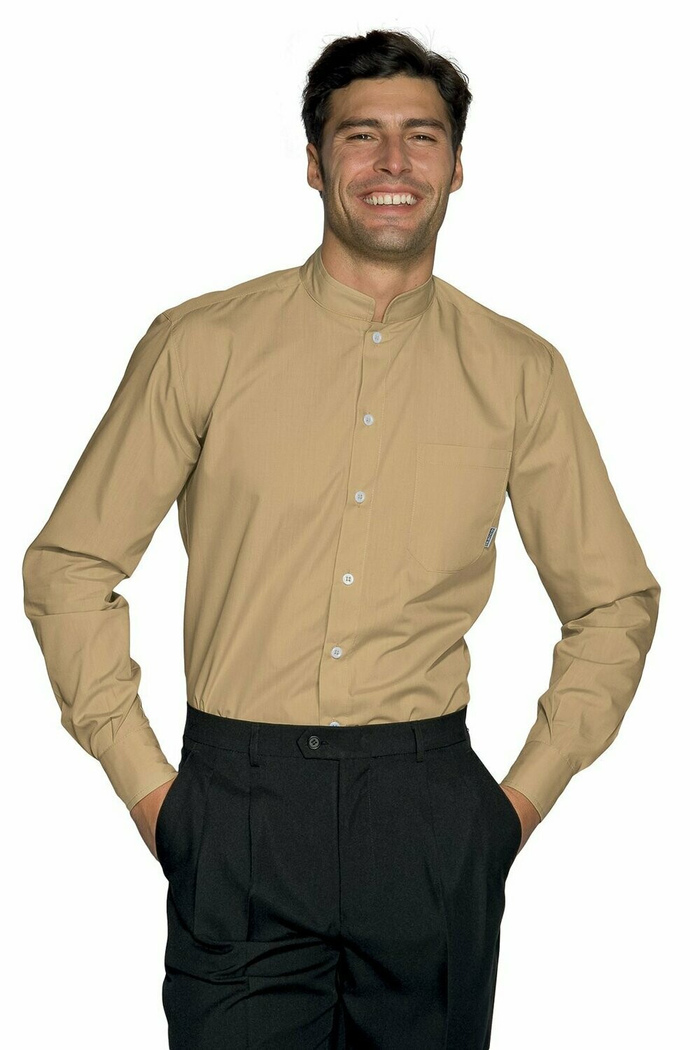 Camicia Dublino unisex biscotto