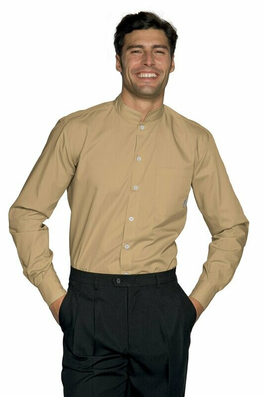 Camicia Dublino unisex biscotto