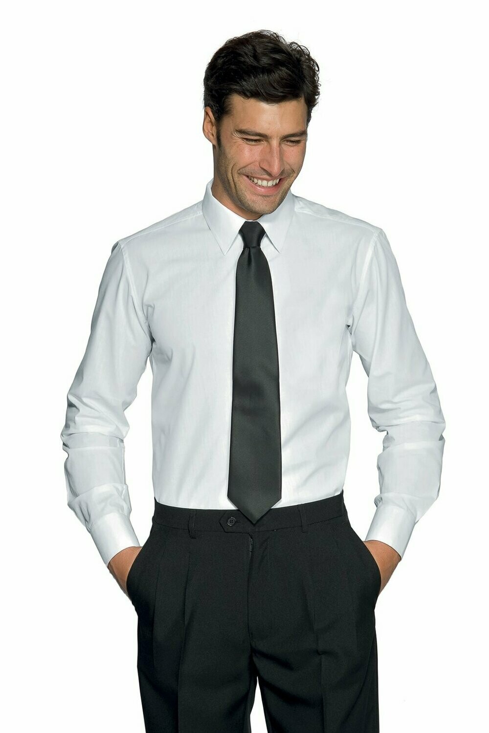 Camicia Cartagena slim stretch bianco