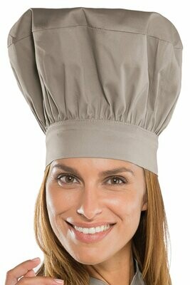Cappello cuoco tortora