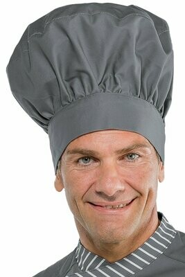 Cappello cuoco grigio