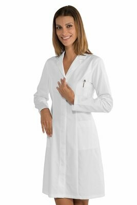Camice Valencia slim bianco pol/cot