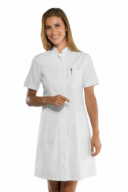 Camice Catalina mezza manica super stretch bianco