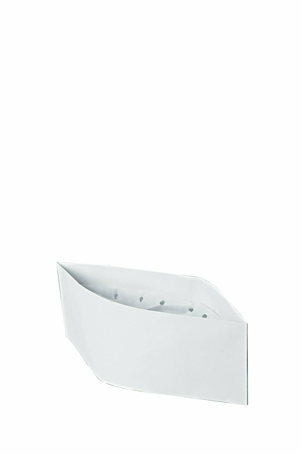 Confezione 100 pezzi bustina carta bianco