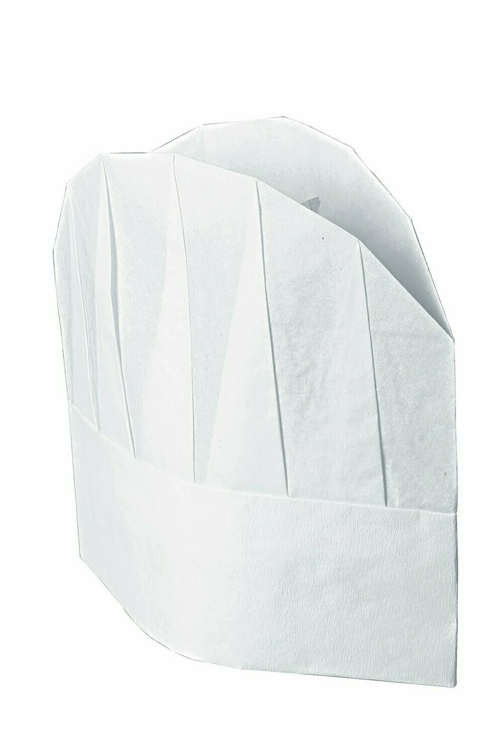 Confezione 10 pezzi cappello cuoco TNT  bianco