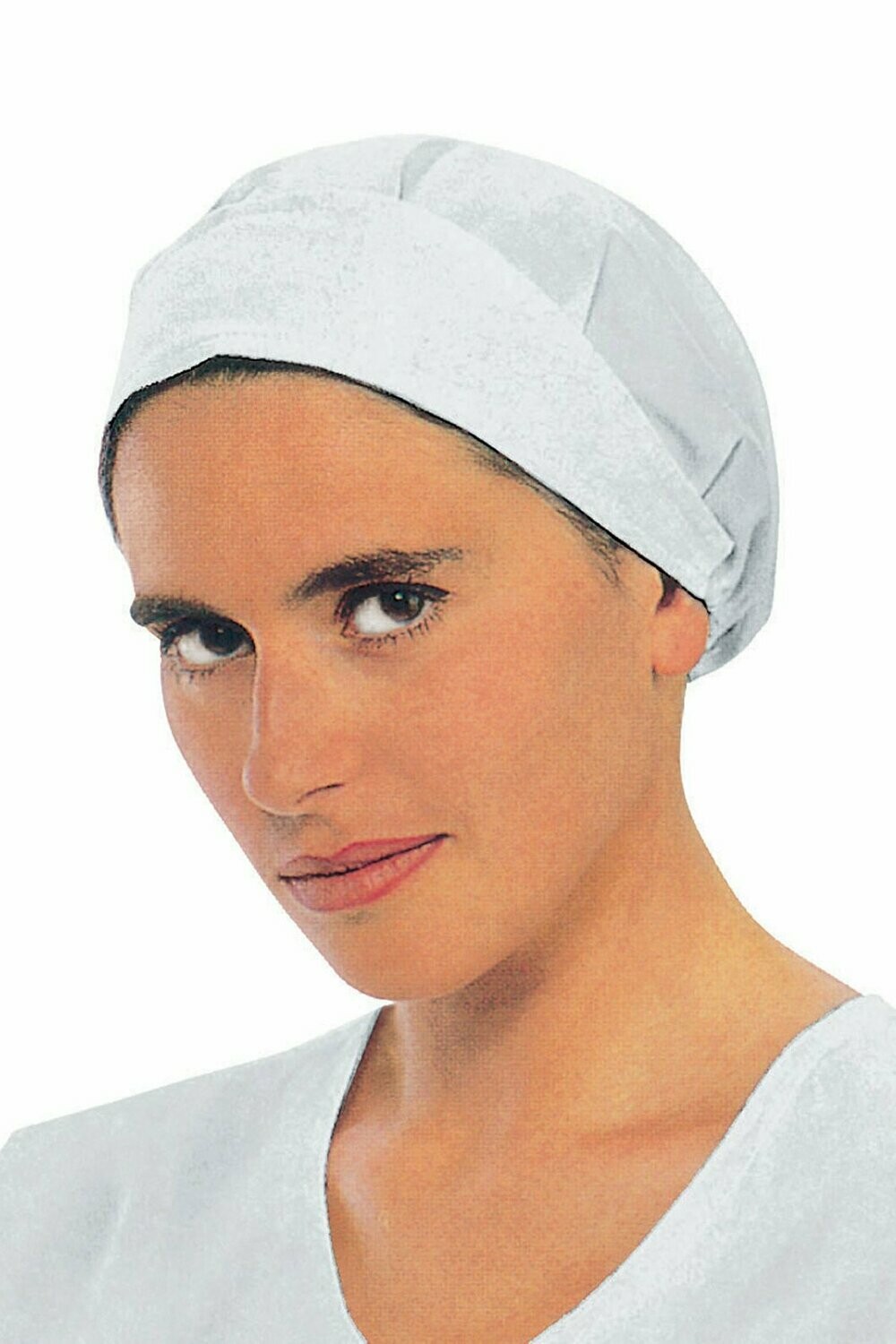 Cuffia donna senza rete bianco