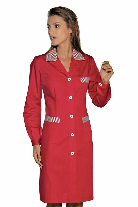 Camice Positano rosso + riga rossa
