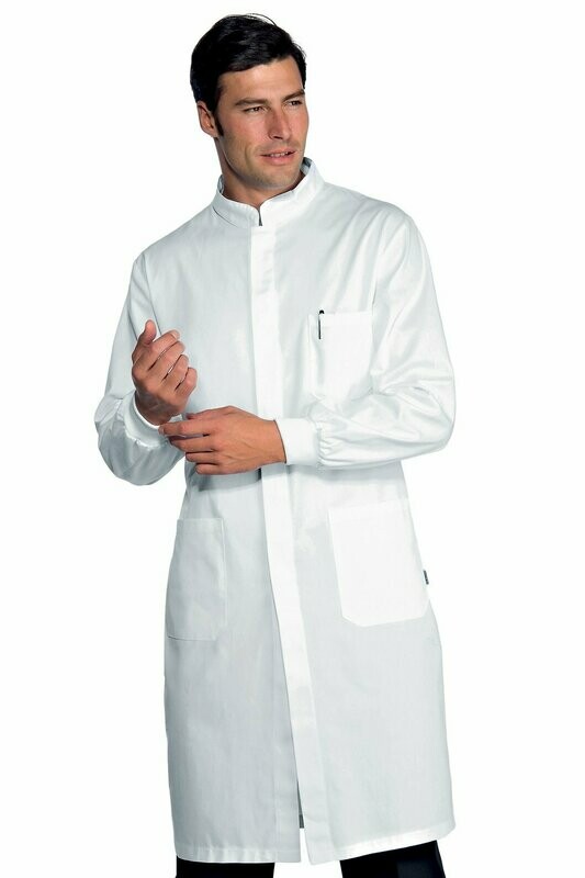 Camice Davemport polso in maglia bianco
