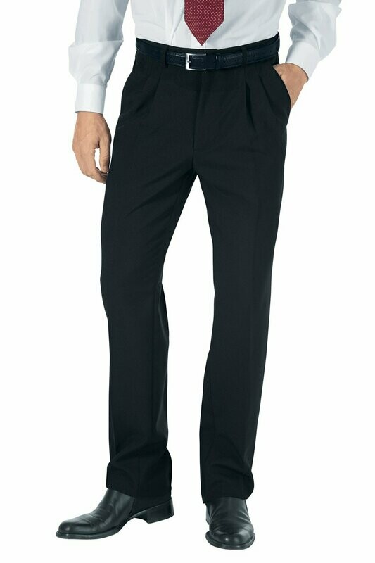 Pantalone uomo 2 pinces nero