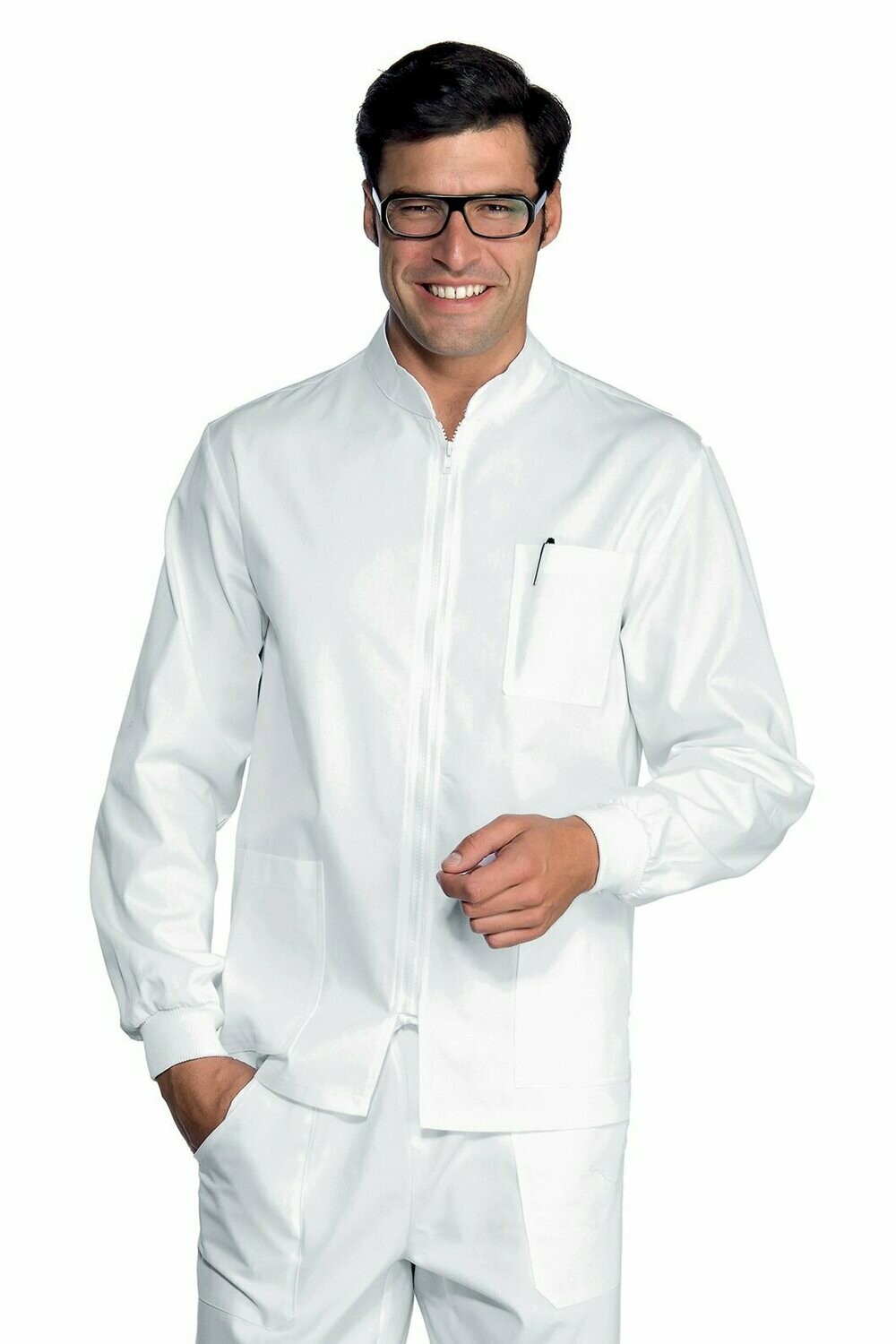 Casacca Samarcanda polso in maglia bianco
