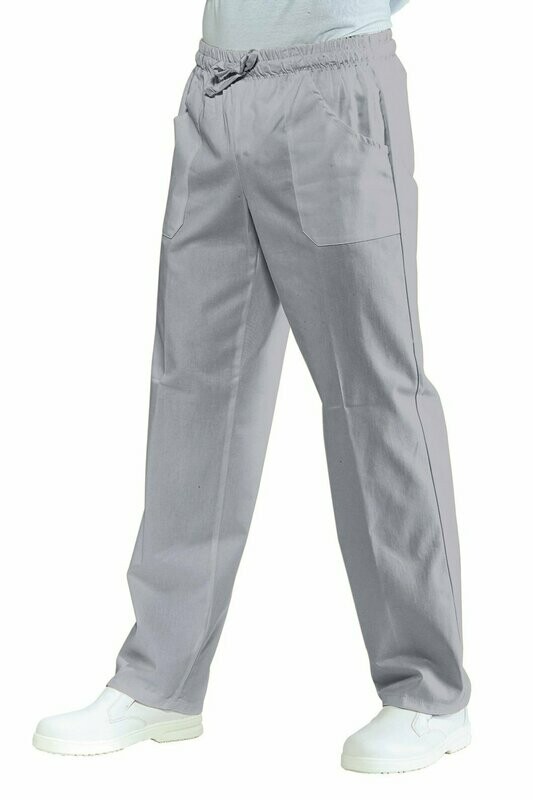 Pantalone con elastico grigio