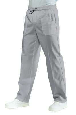 Pantalone con elastico grigio