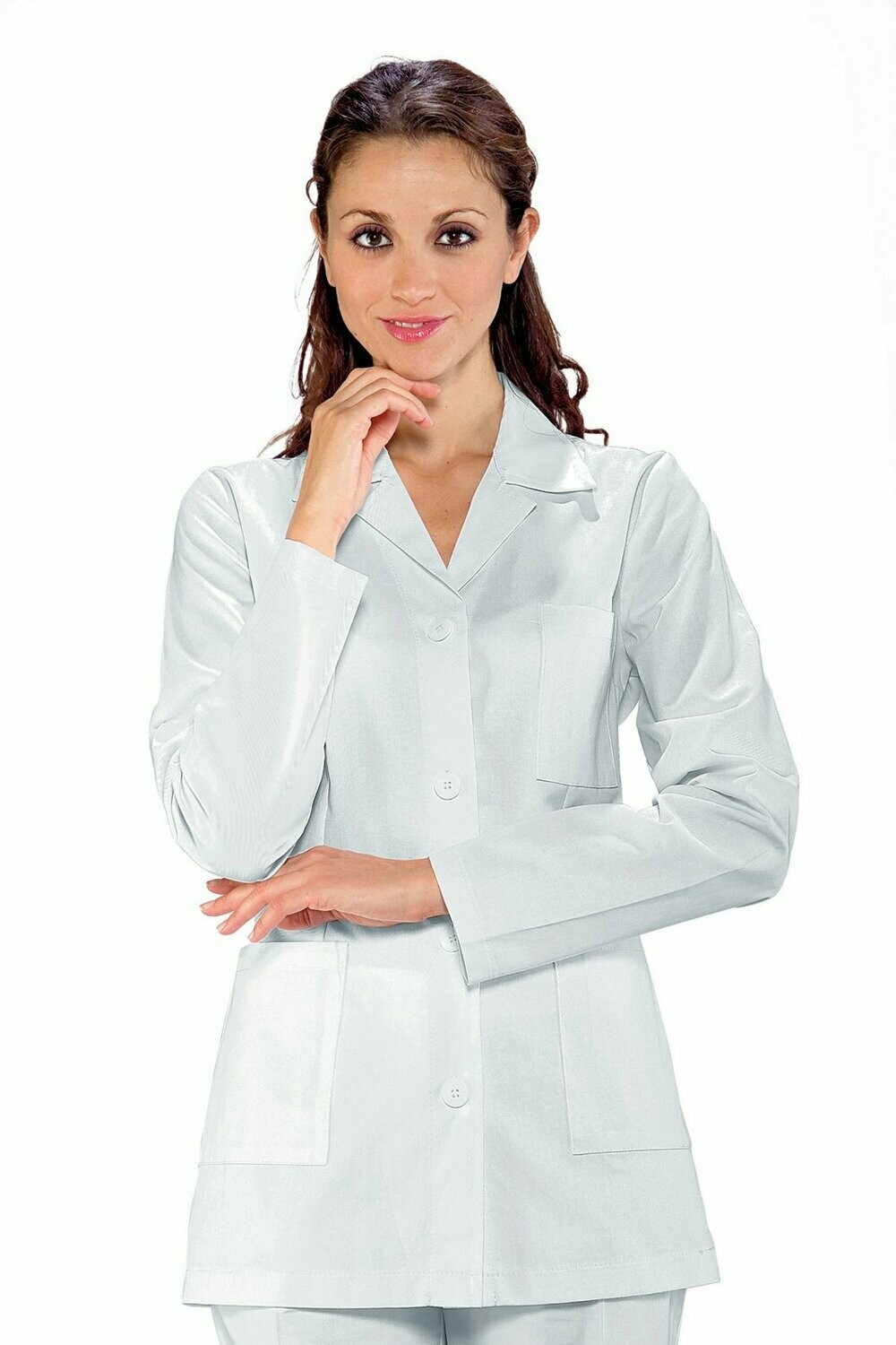Casacca Ginevra polso in maglia bianco
