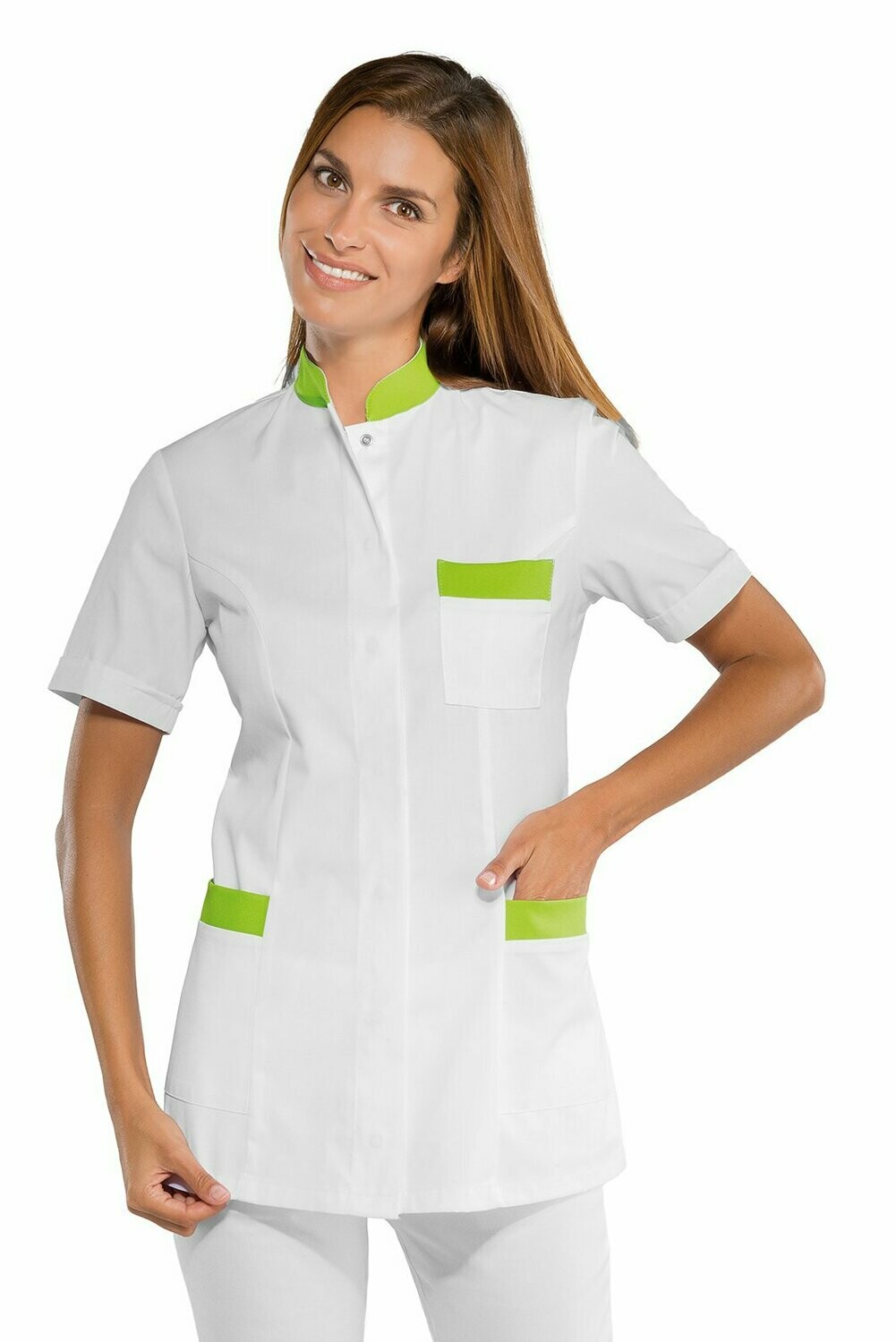 Casacca Costa Rica mezza manica bianco + mela