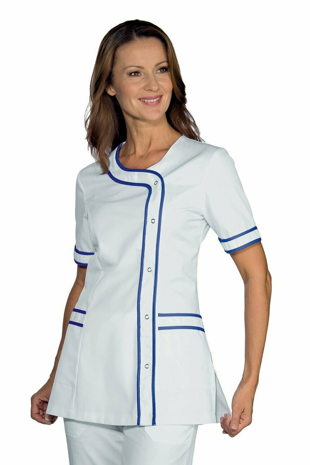 Casacca Brasilia bianco + blu Cina