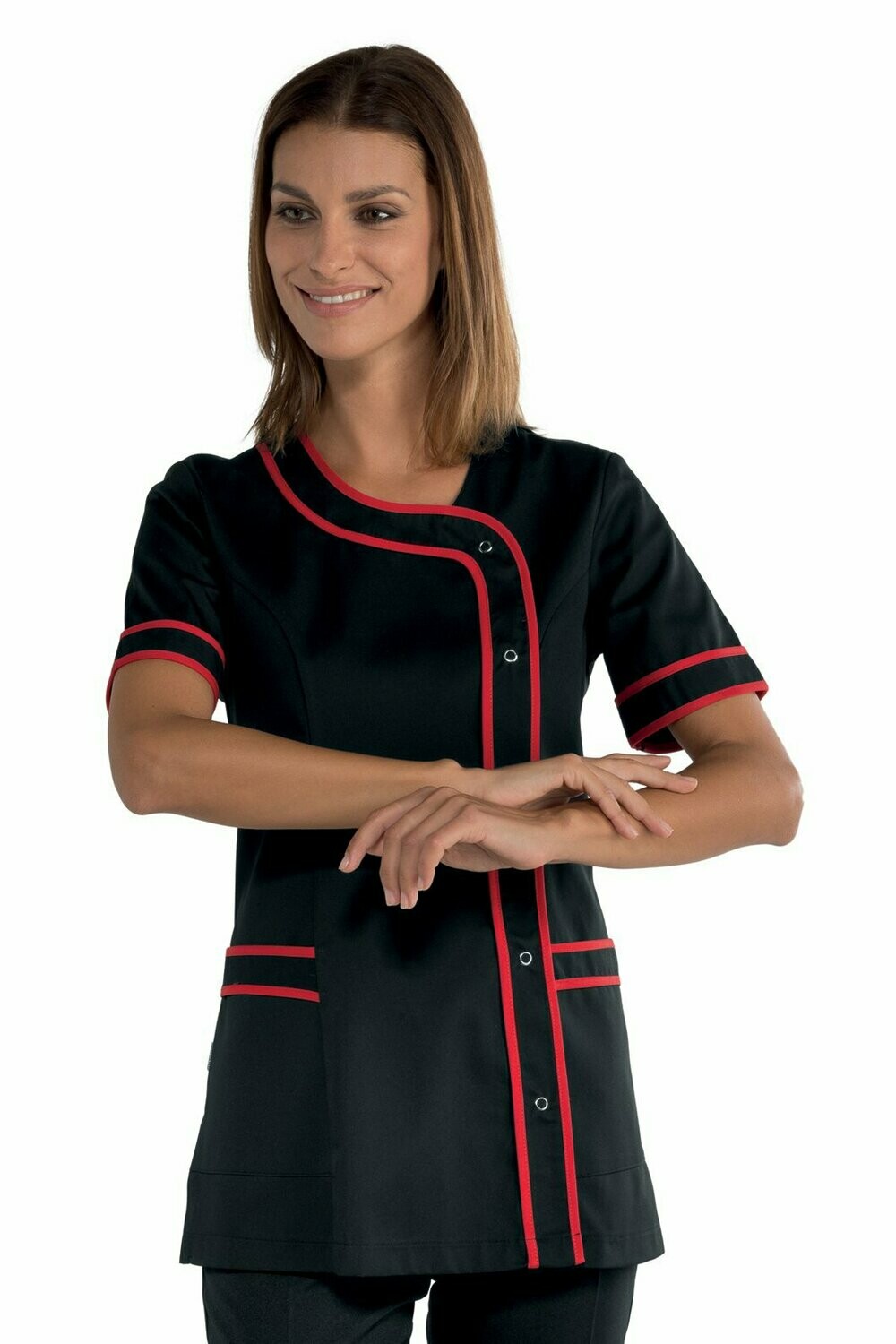 Casacca Brasilia nero + rosso