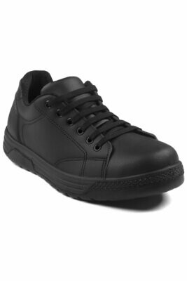 Sneakers comfort unisex microfibra nero