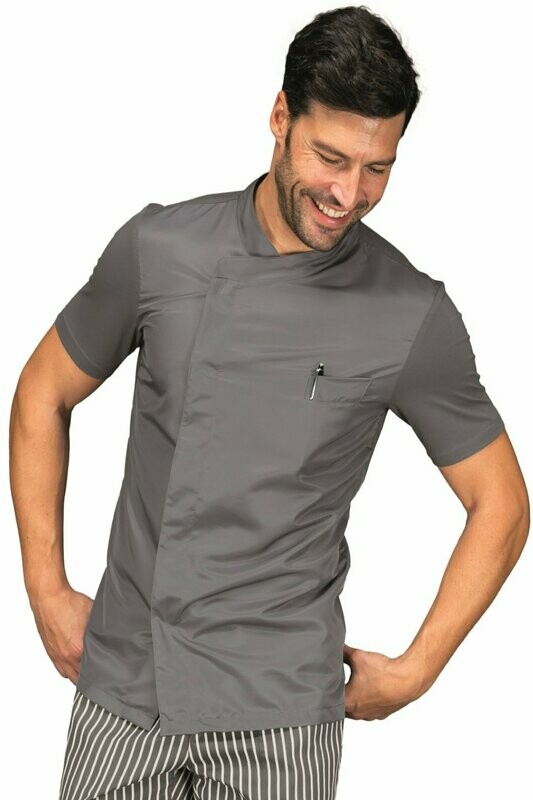 Giacca Franklin mezza manica grigio