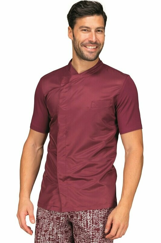 Giacca Franklin mezza manica bordeaux