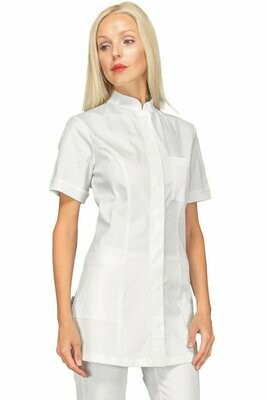 Casacca Costa Rica mezza manica superstretch bianco