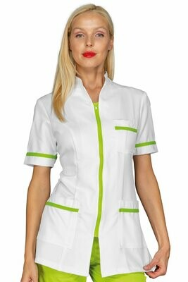 Casacca Florida bohème bianco + mela