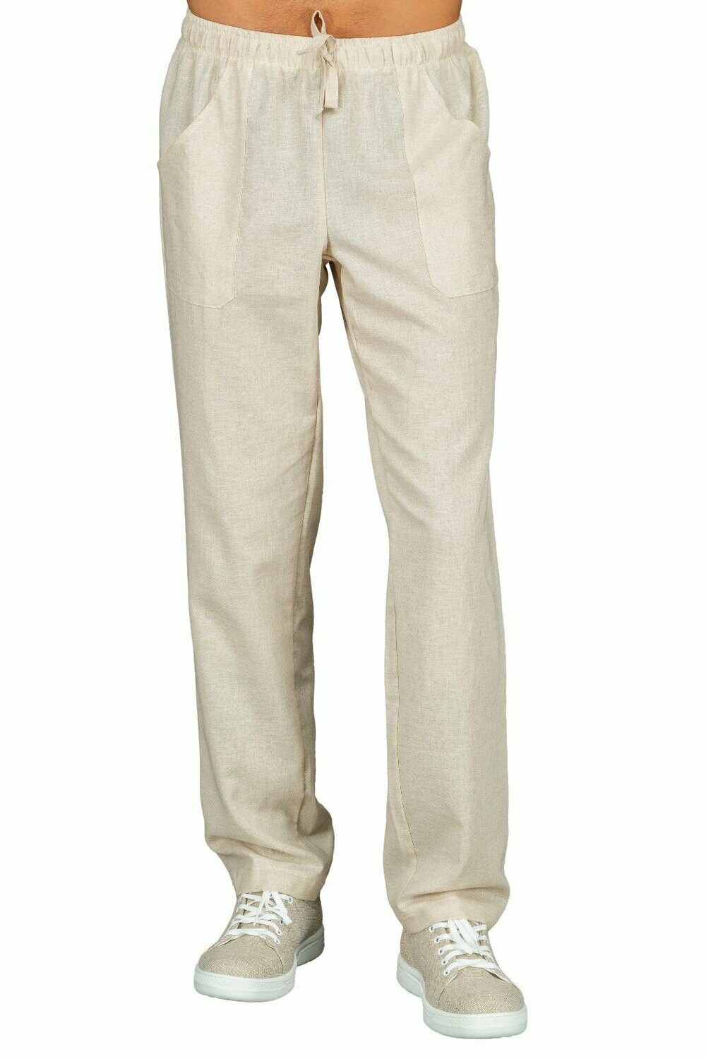 Pantalone con elastico unisex Lino