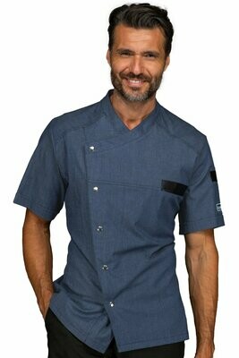 Giacca Erickson jeans light stretch mezza manica