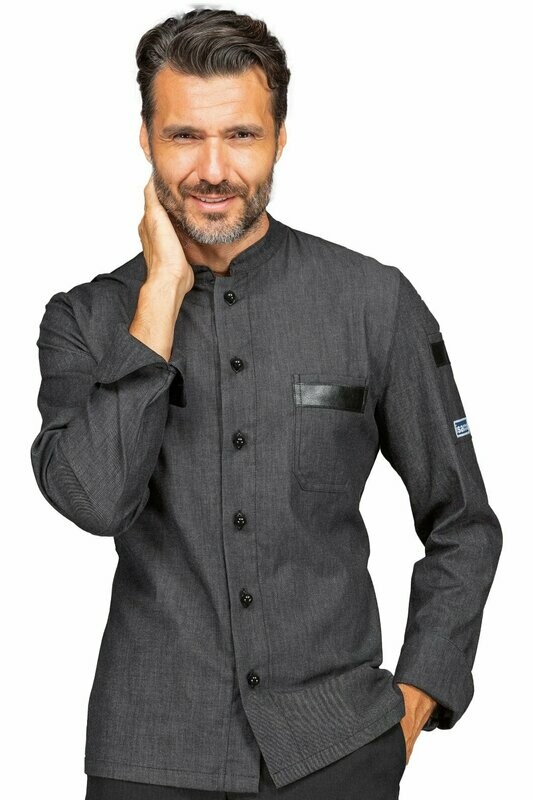 Giacca Koen black jeans light stretch