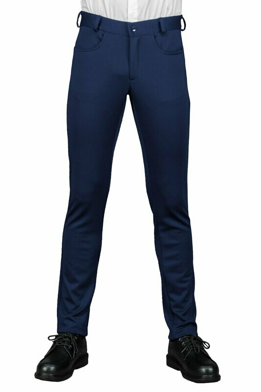 Pantalone yale uomo jersey Milano blu
